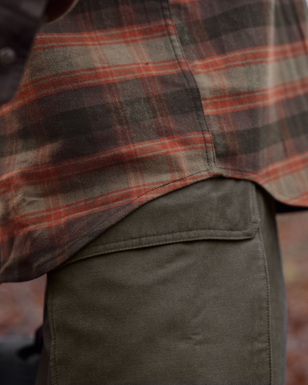 Aivak L/S Skjorte - Autumn Orange Check – Härkila