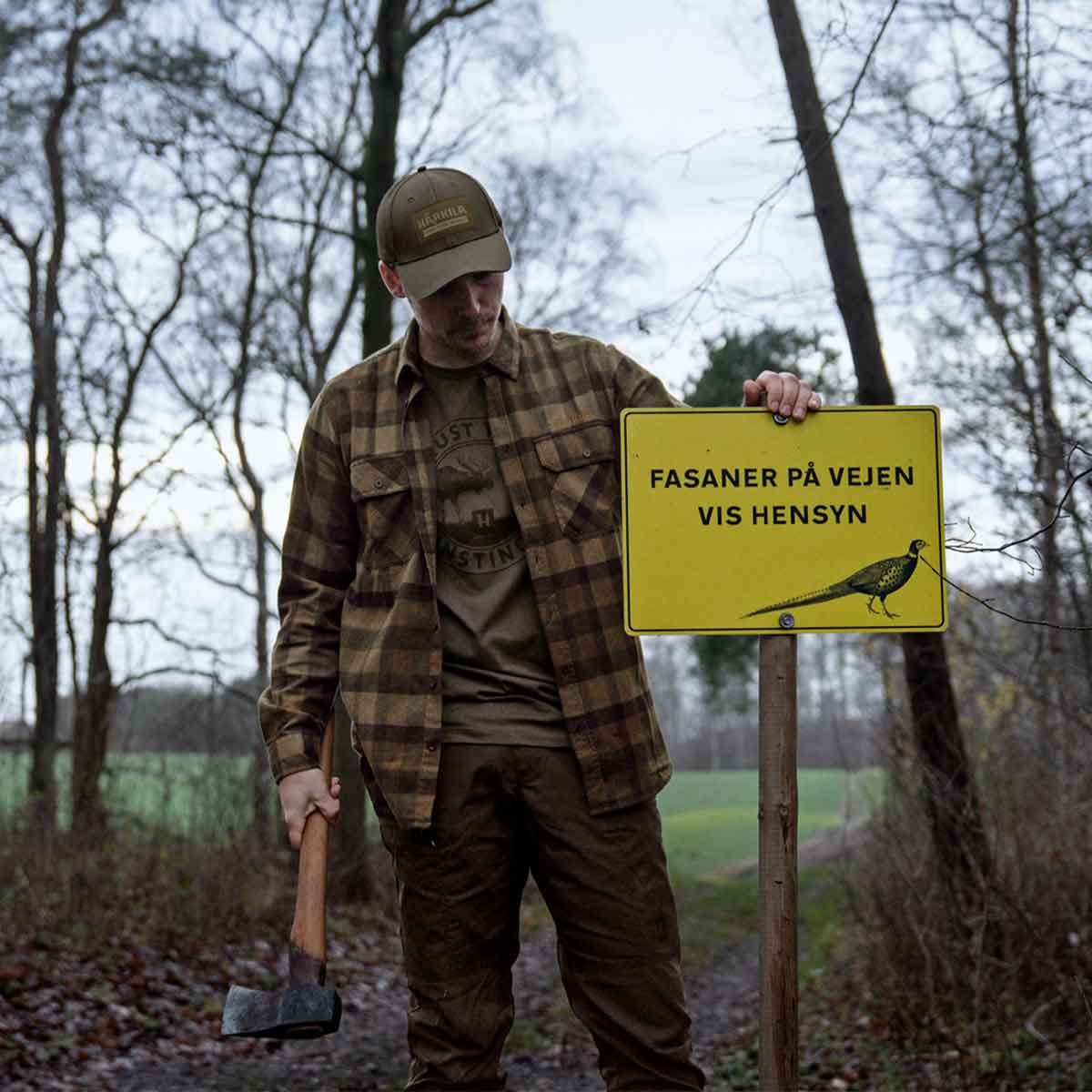 Asmund L/S Skjorte - Beech Green Check – Härkila