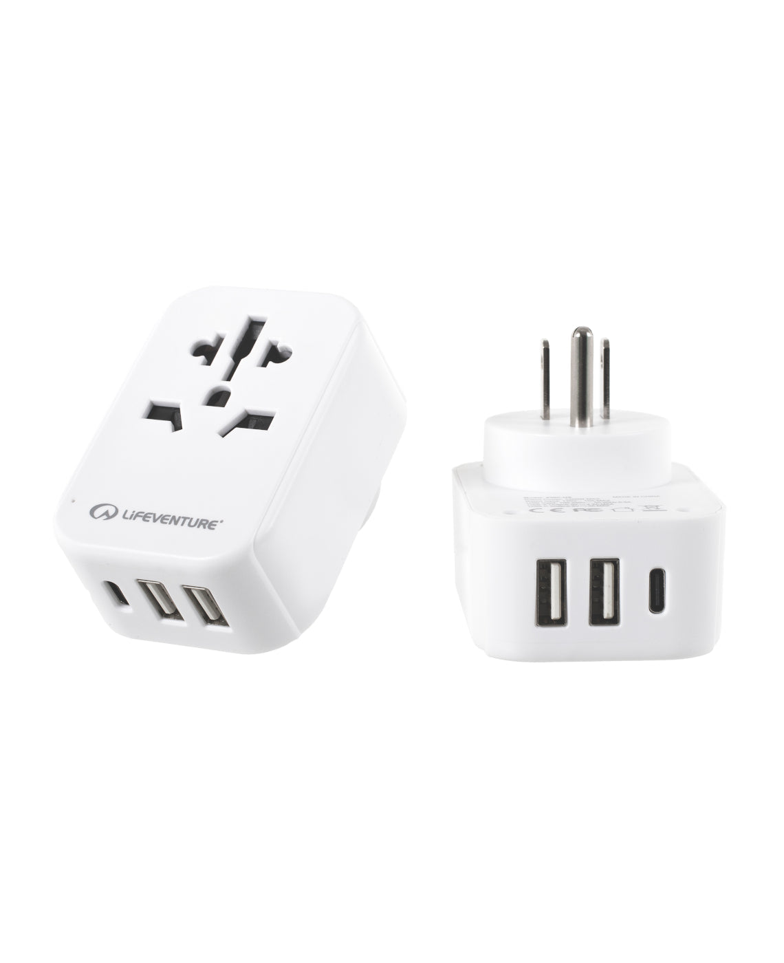 USA-reiseadapter med USB + USB-C – Life Venture