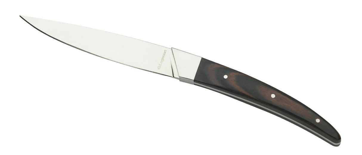 PORTERHOUSE Biffknivsett (4) – Mørkt skaft – Legnoart