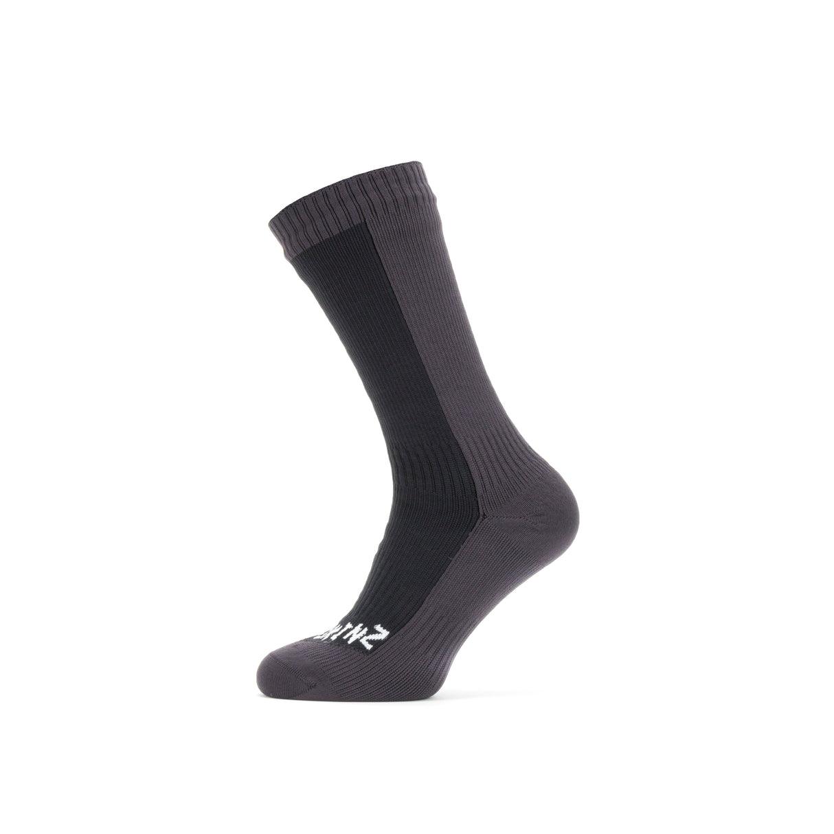 Starston WP Cold Wt. Mid sokk – Sealskinz – Svart/Grå – Sealskinz