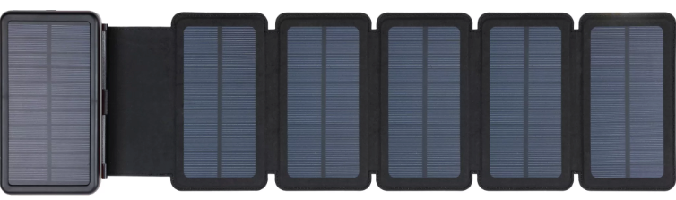 Solcellelader 6 Paneler 20000 mAh – Sandberg