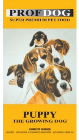 Hundemat Puppy Valpefôr 12 kg – Prof dog