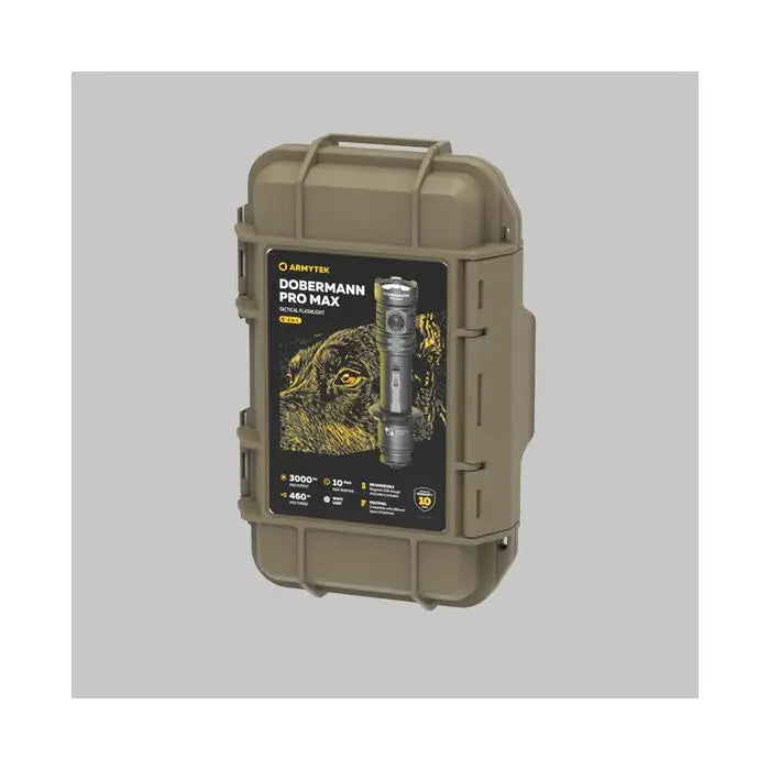 Dobermann Pro Max Lommelykt 3000 LM Hvit – Armytek