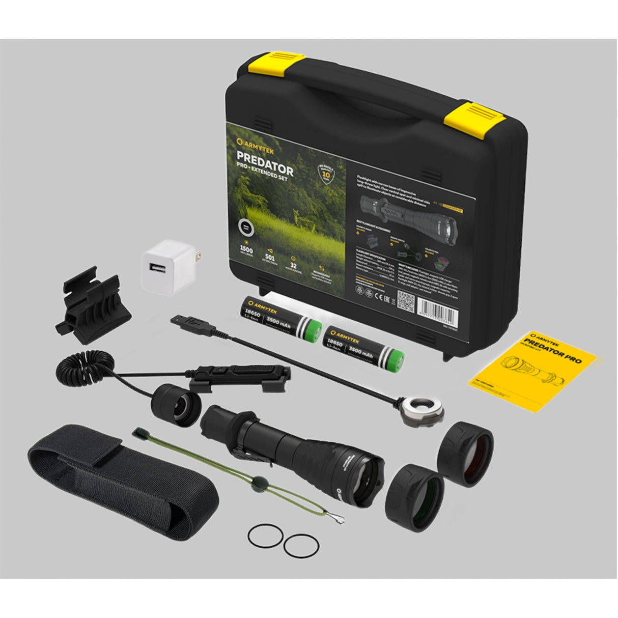 Predator Pro Utvidet Sett – Armytek