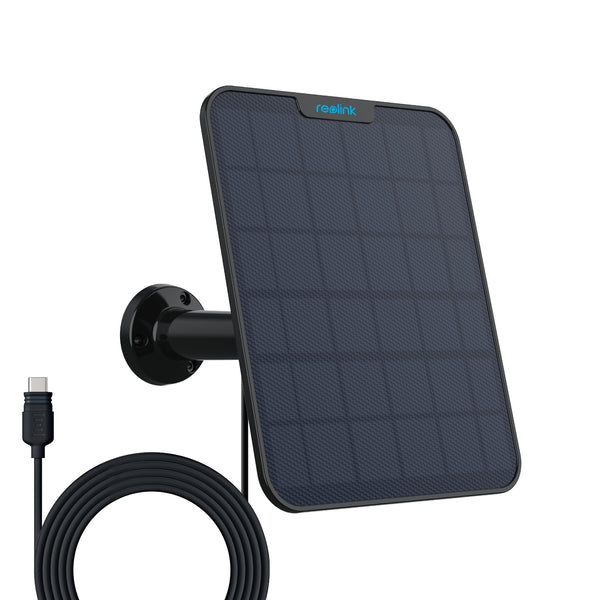 Hvit 6V Solpanel V2 Inkl. Kabel – Reolink