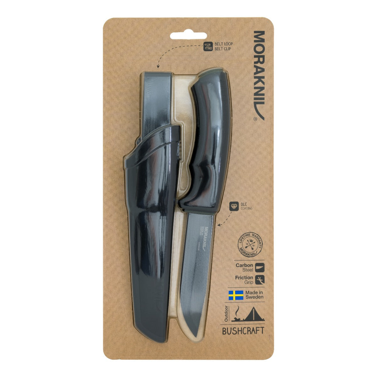 Bushcraft BlackBlade (C) Svart – Morakniv