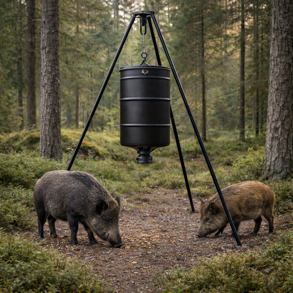 Stativ til fôring/Slakting – HuntElite