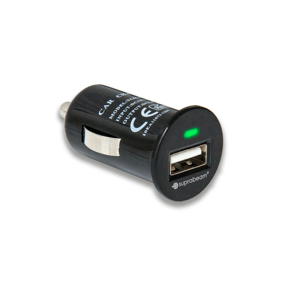 USB Bil-/Lastebil-Ladeadapter 12/24V - 5V/1A – Suprabeam