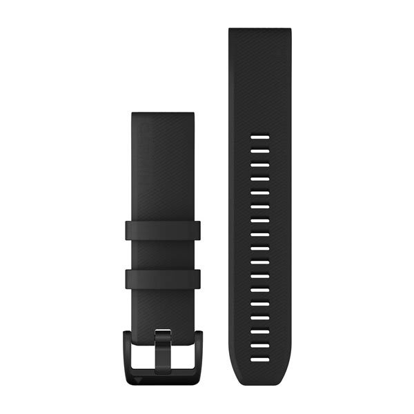 QuickFit® 22 urremme, Svart, svart hardware i rustfritt stål