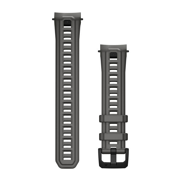 22 mm remme (Instinct® E – 45 mm), Charcoal Silicone