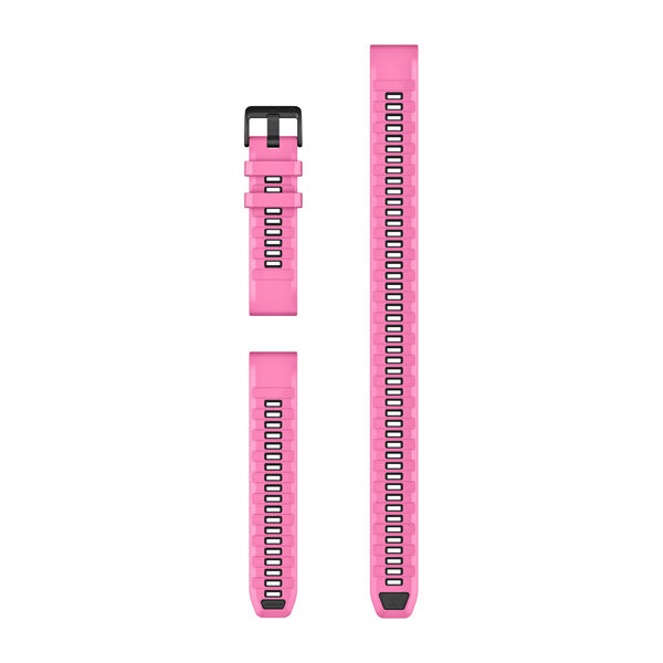 QuickFit® 22 remme, Pink Aurora silikone (Dykkersæt med 3 dele)