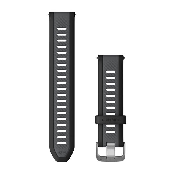 Quick Release remme (20 mm), Svart/Slate Grey