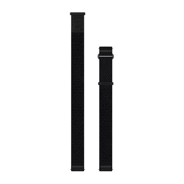 Quick Release remme (18 mm), Slate Grey/Svart ComfortFit stof