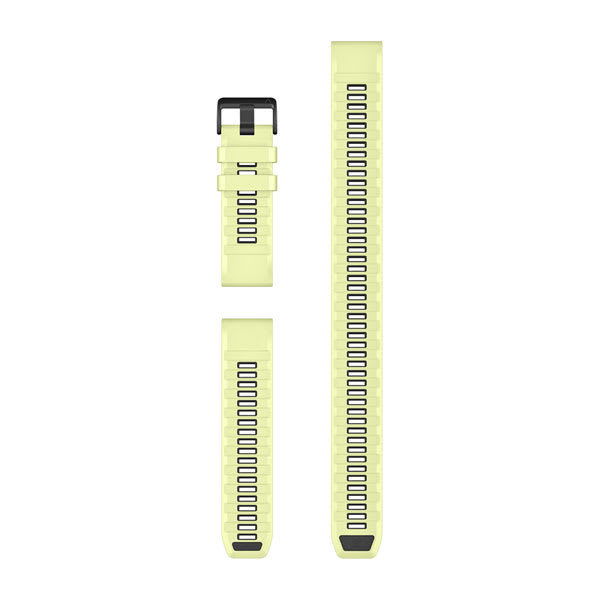 QuickFit® 26 remme, Citron Silikone (Dykkersett med 3 dele)