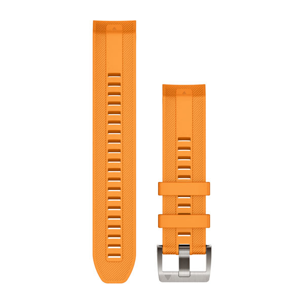 QuickFit® 22 urremme, Spark Orange silikonerem