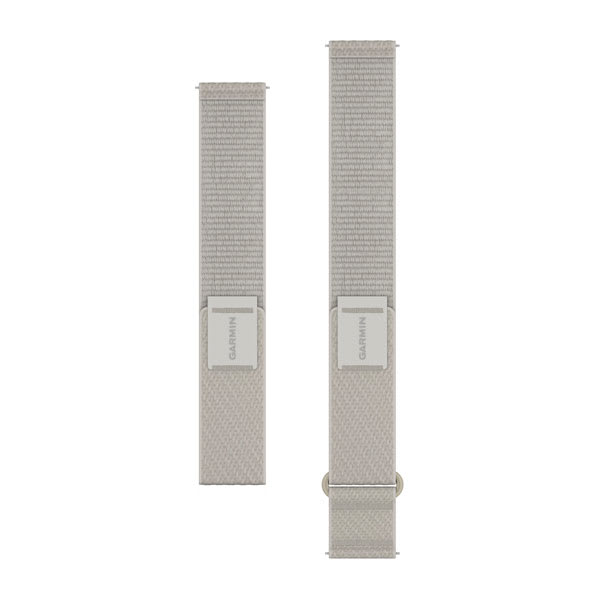 Quick Release remme (20 mm), Elfenbenshvit ComfortFit nylon