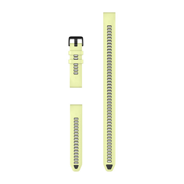 QuickFit® 20 remme, Citron Silikone (Dykkersett med 3 dele)