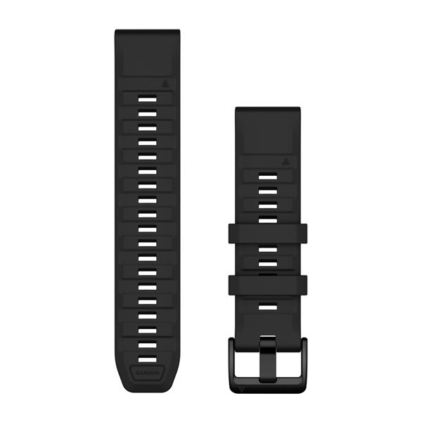 QuickFit® 22 remme, Svart silikone
