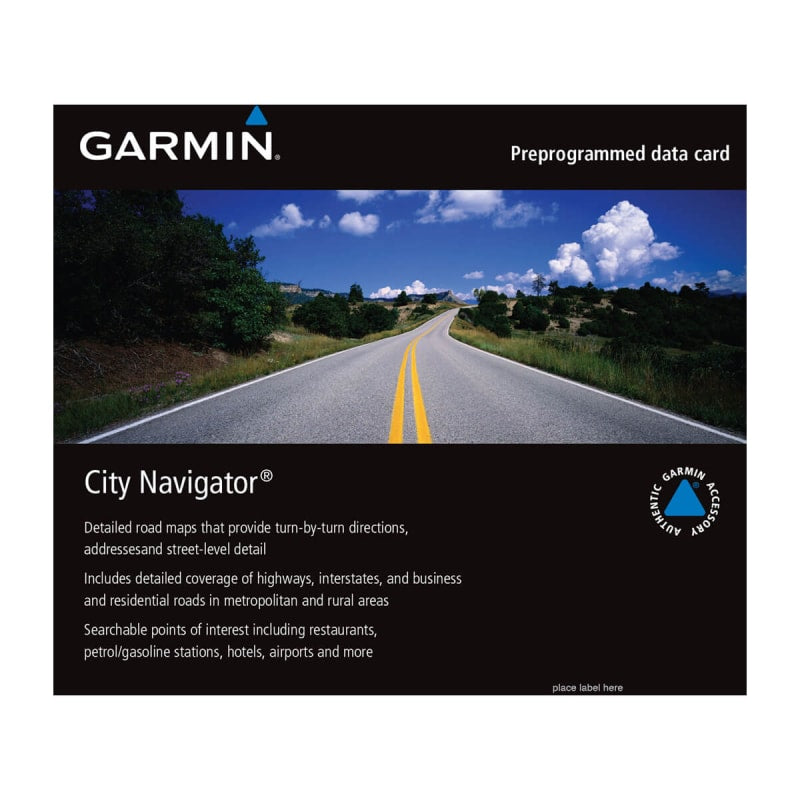 microSD™/SD™ card: City Navigator® Southeast Asia NT - HERE 2