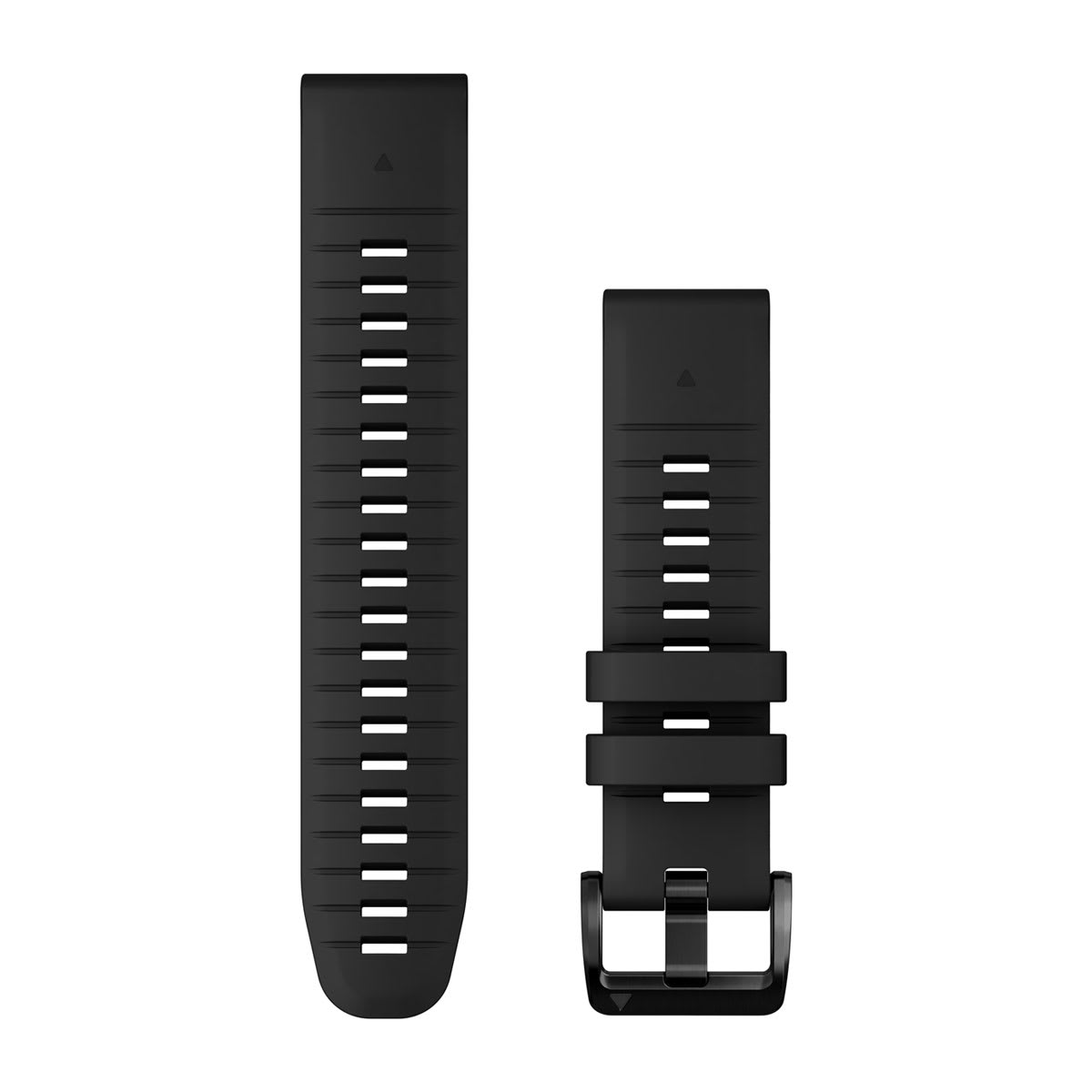 Quickfit 22 mm urremme, Svart silikone