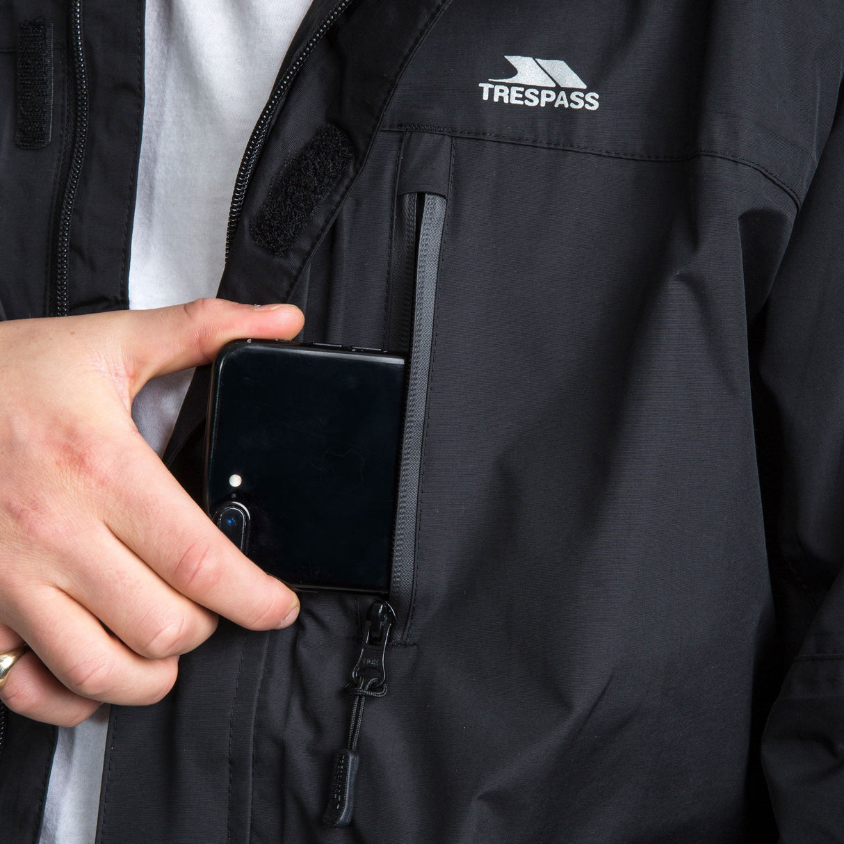 Corvo Jacket - Black - Trespass