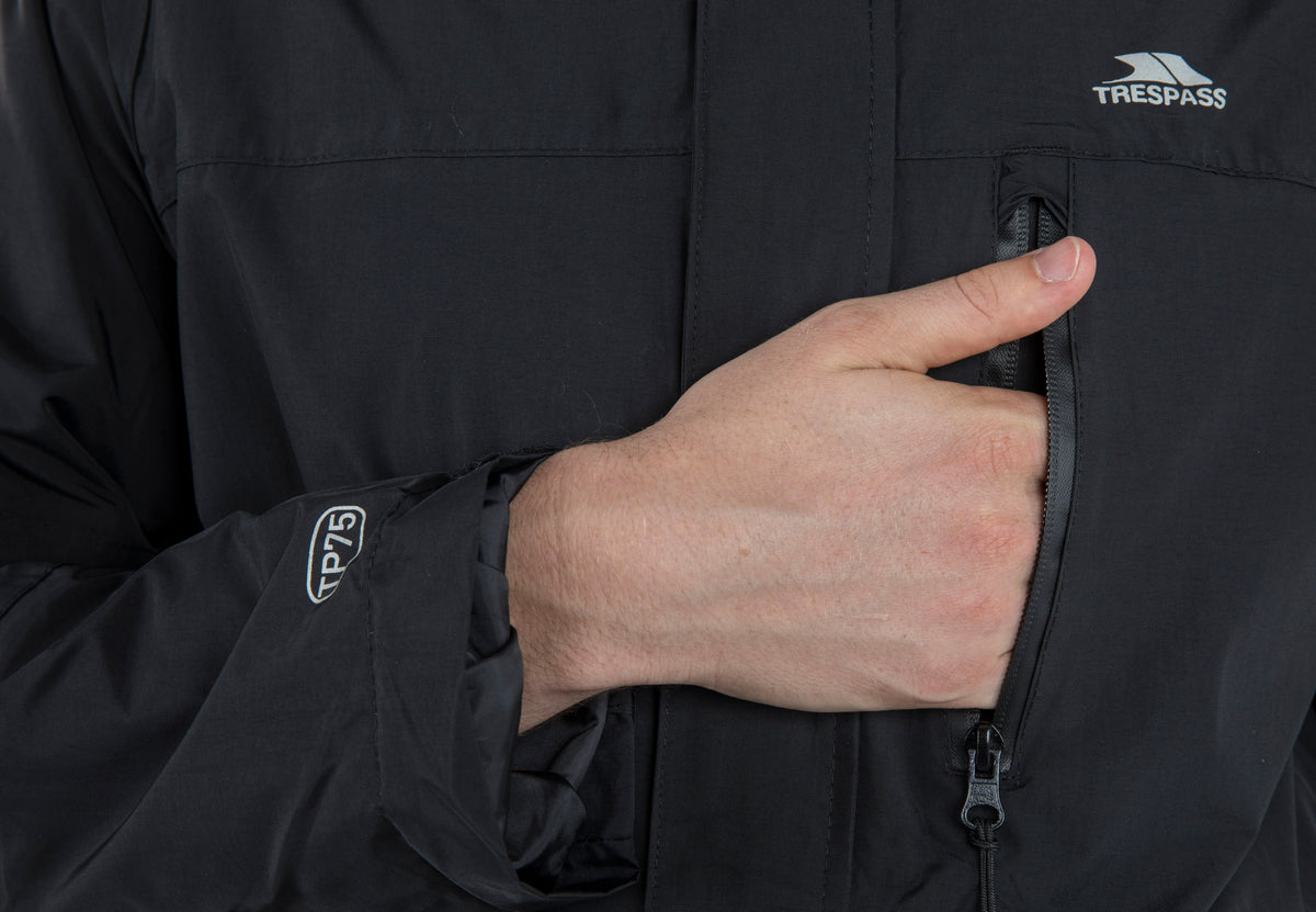 Corvo Jacket - Black - Trespass