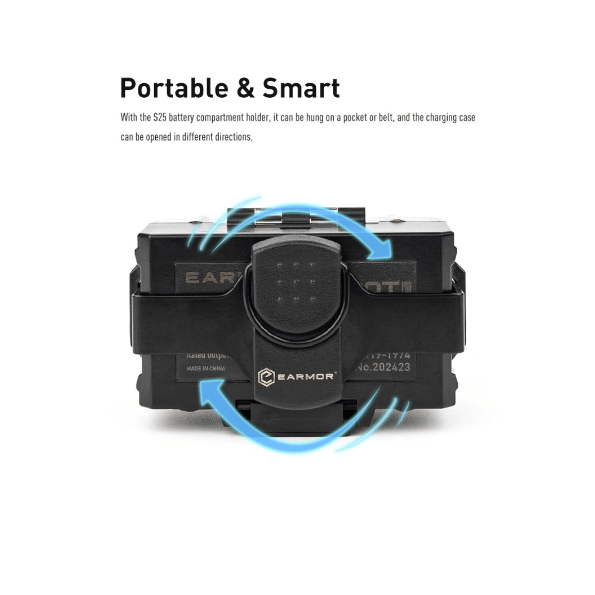 Earmor M20T - PRO Bluetooth ørepropper med hørselsvern – Earmor