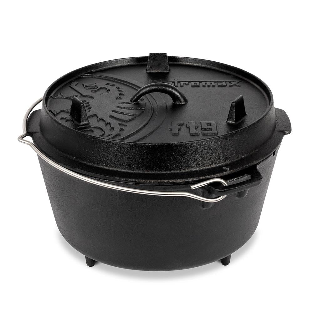 Petromax Dutch Oven ft9 med ben – 7,5 L støpejernsgryde