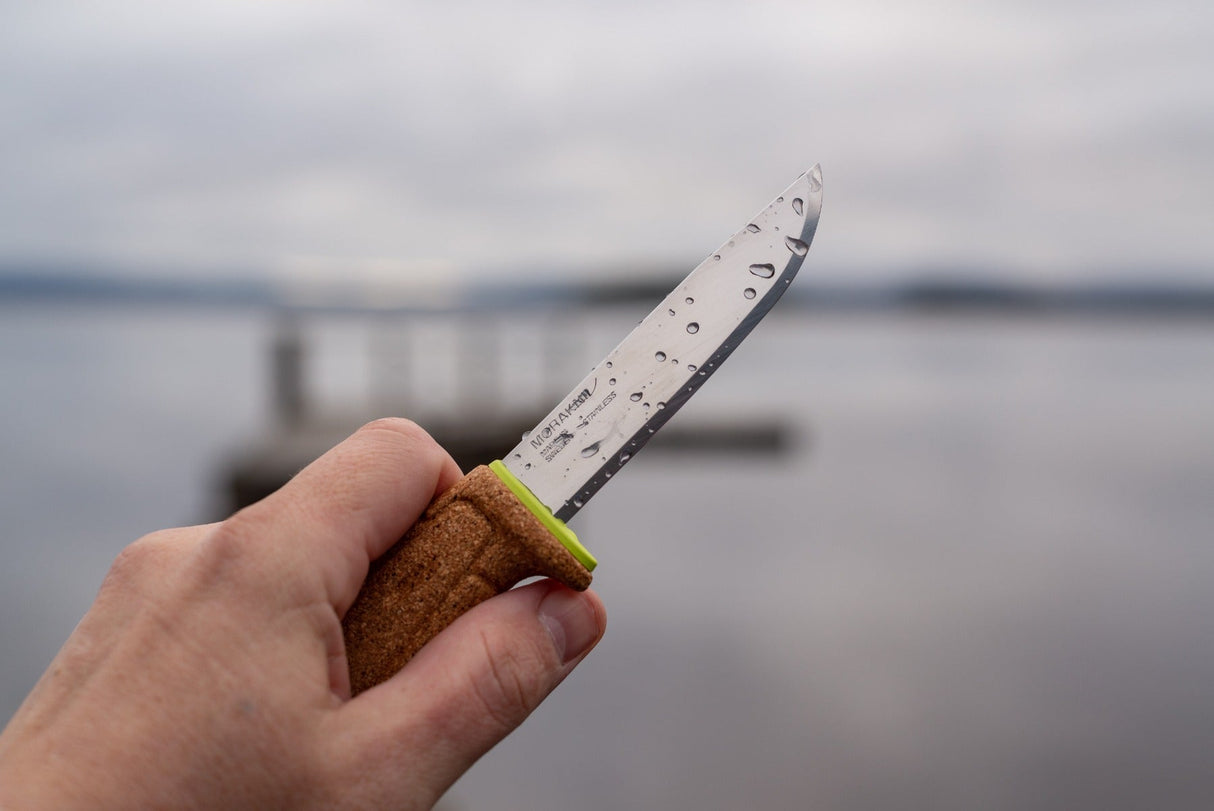 Flytende kniv (S) Lime Green – Morakniv