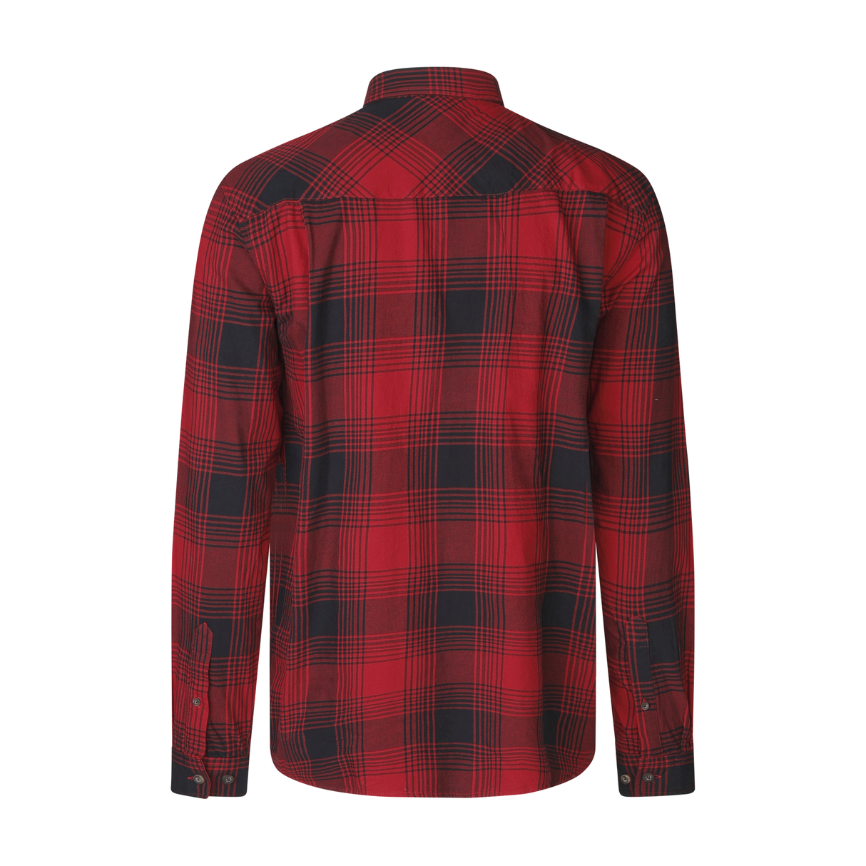 Glen Flannel Skjorte - Red check