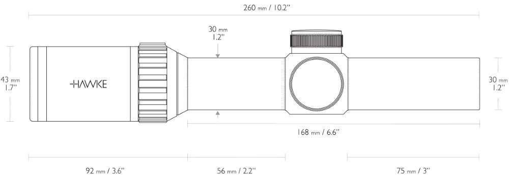 Vantage 30 WA IR - 1-4x24 L4A Dot – Hawke