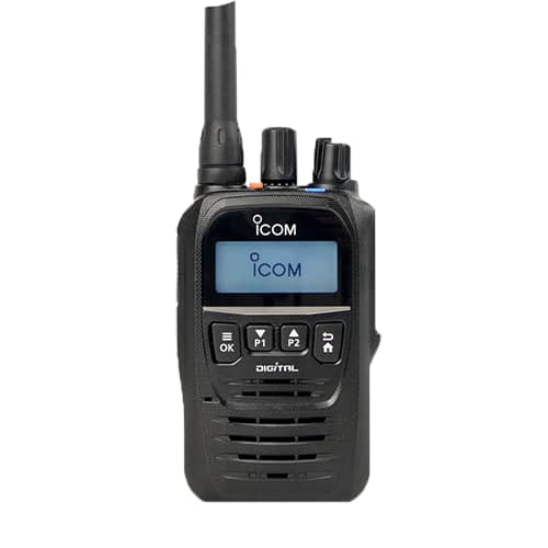 Prohunt D52 Digital jaktradio, Svart, Bluetooth inkl. batteri og lader – Icom