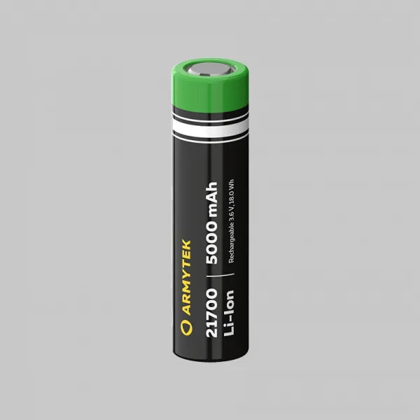 21700 Li-Ion 5000mAh batteri / Oppladbart – Armytek