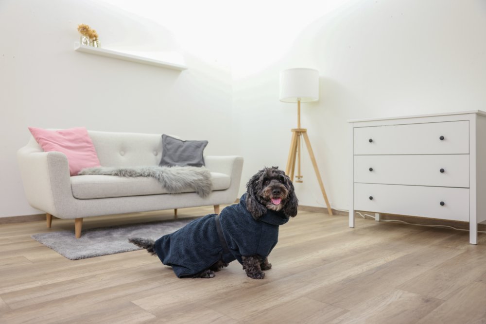 Hundedekken "Badekåpe" - XL – Kerbl