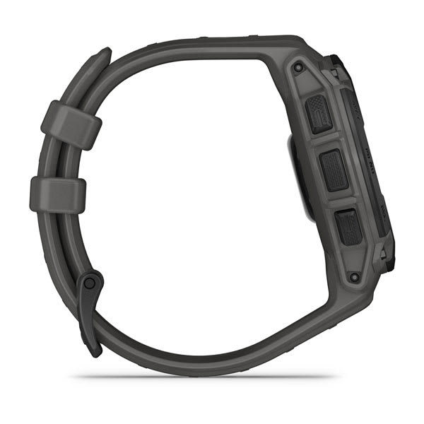Instinct® E – 45 mm, Svart med Charcoal rem