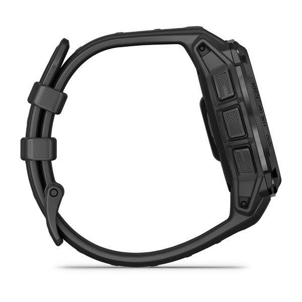 Instinct® 3 – 45 mm, Solar, Tactical Edition, Svart med svart rem