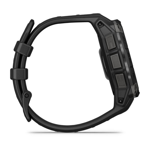 Instinct® 3 – 45 mm, AMOLED, Svart med svart rem