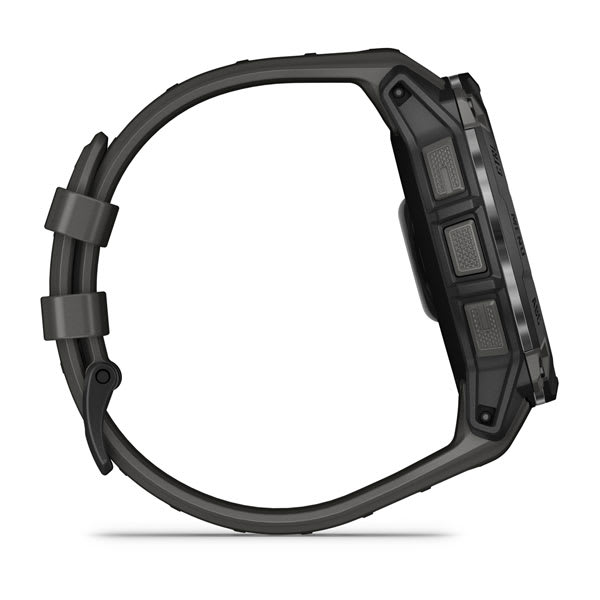 Instinct® 3 – 50 mm, AMOLED, Svart med Charcoal rem