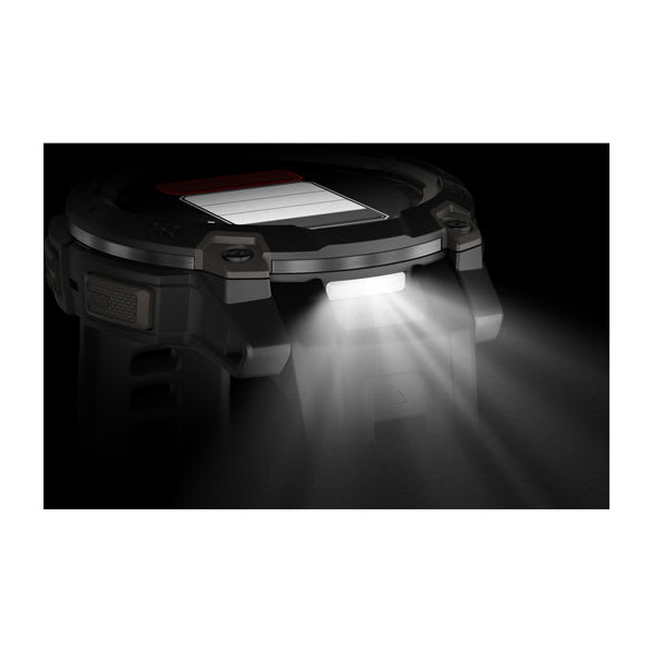 Instinct® 3 – 45 mm, AMOLED, Svart med svart rem