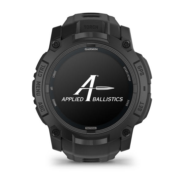 Instinct® 3 – 50 mm, AMOLED, Tactical Edition, Svart med svart rem