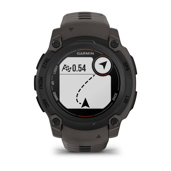Instinct® E – 40 mm, Svart med Charcoal rem