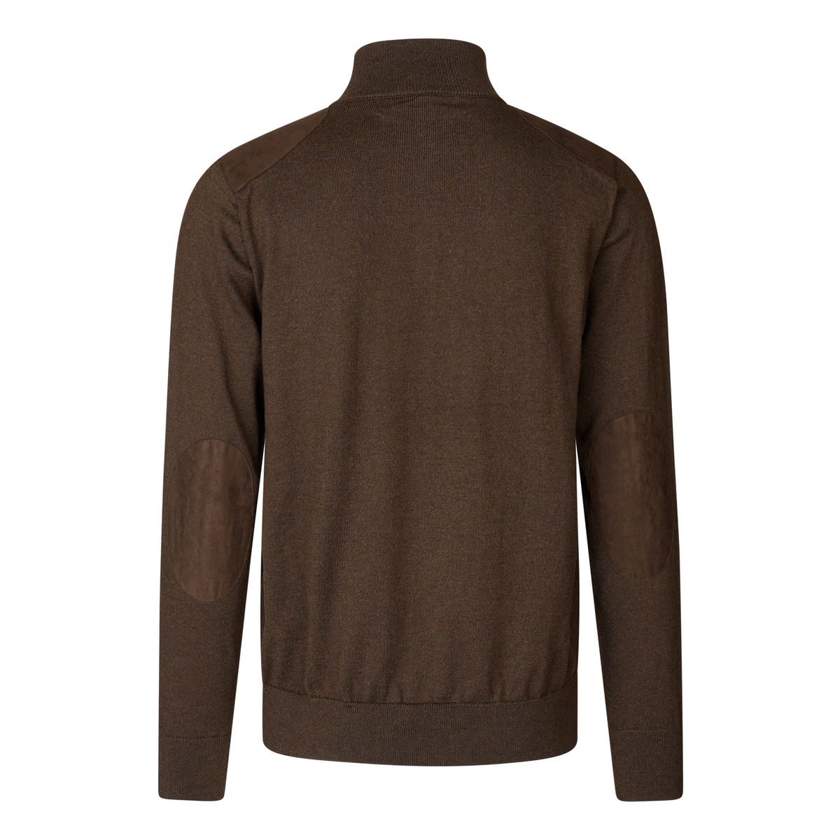 Pinetræ Halv Lynlås Sweater - Dark Brown