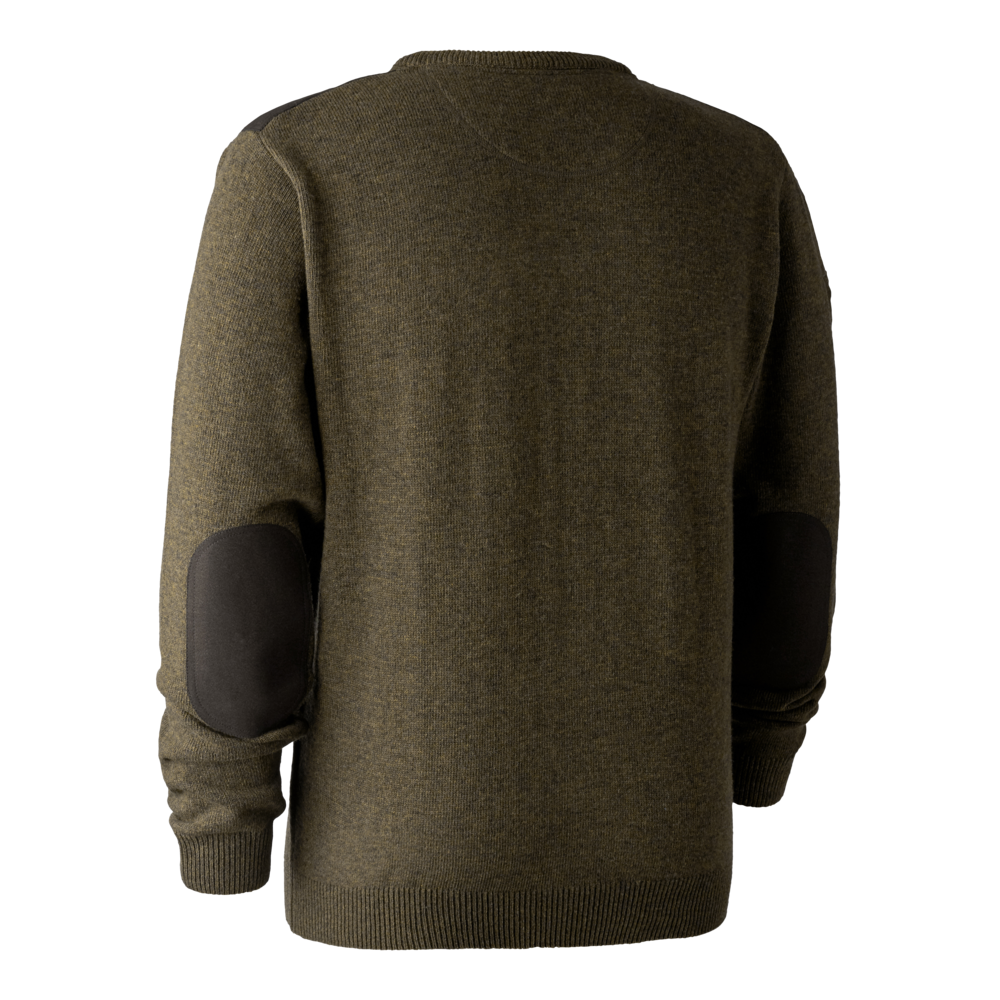 Sheffield Strikkegenser Med V-hals - Cypress – Deerhunter