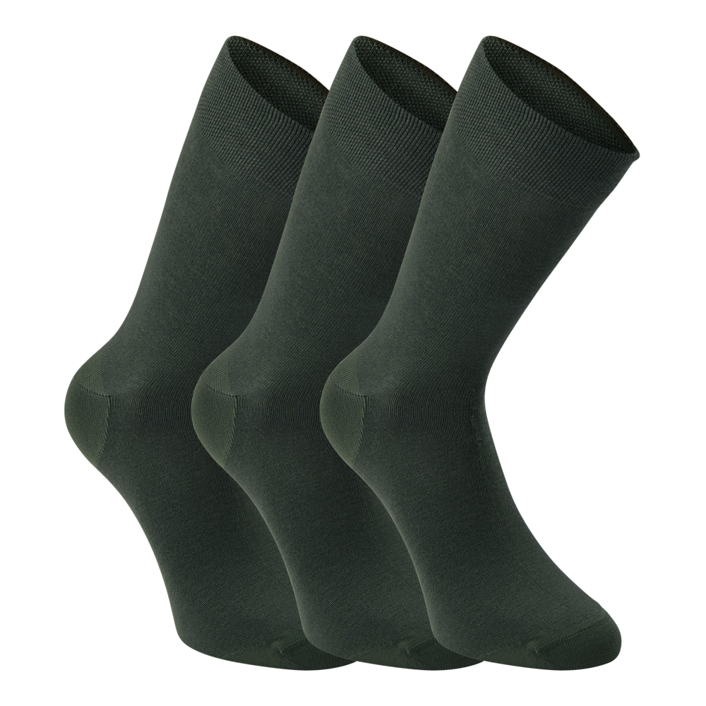 Bamboo Sokker - 3-pak Green – Deerhunter