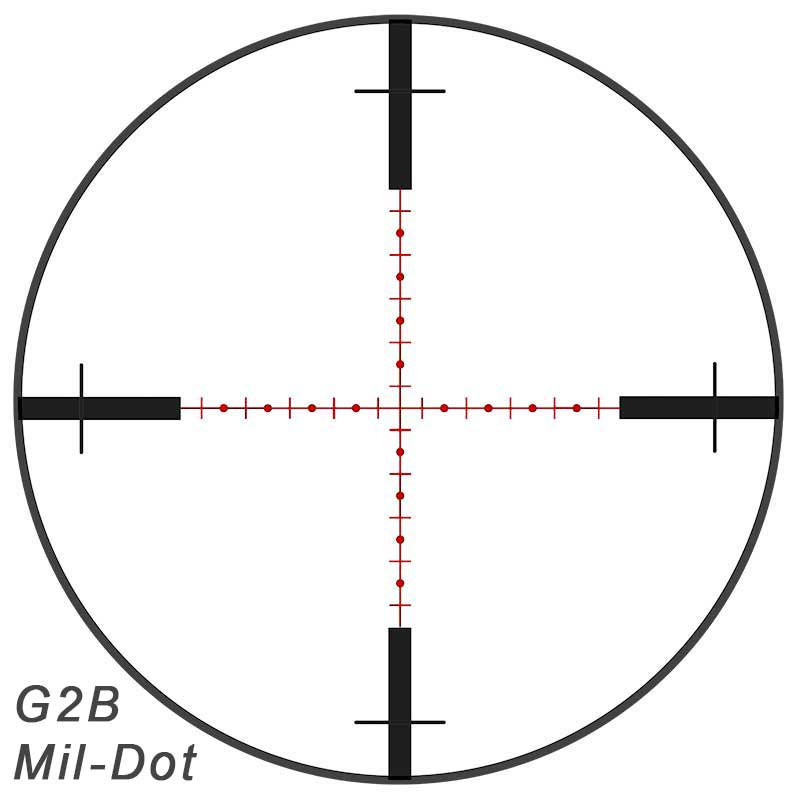 Steiner M7Xi 4-28x56 IFS G2B Mil Dot, ballistisk computer, sort - Jagtbutikken
