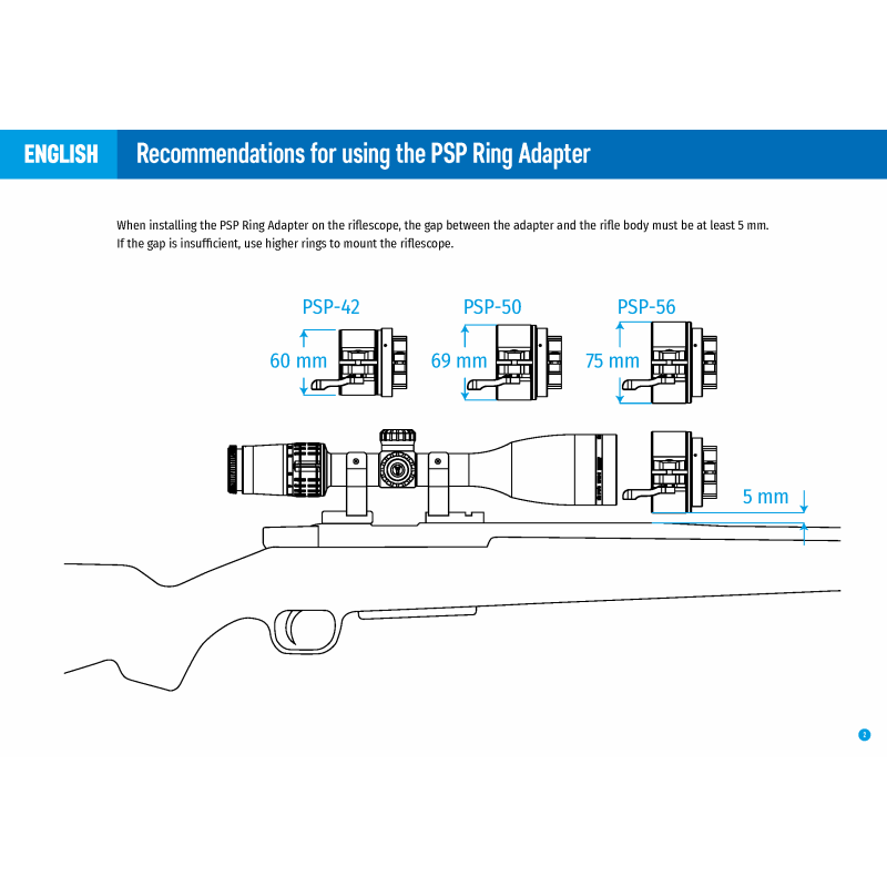 PSP-42 ringadapter – Pulsar