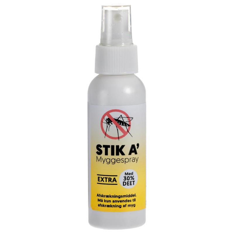 Myggspray Extra 100 ml Med 30% Deet – Stik A