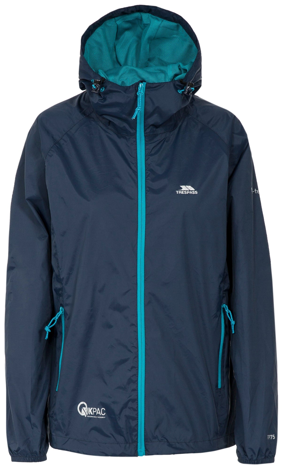 Qikpac Female Jkt - Navy - Trespass