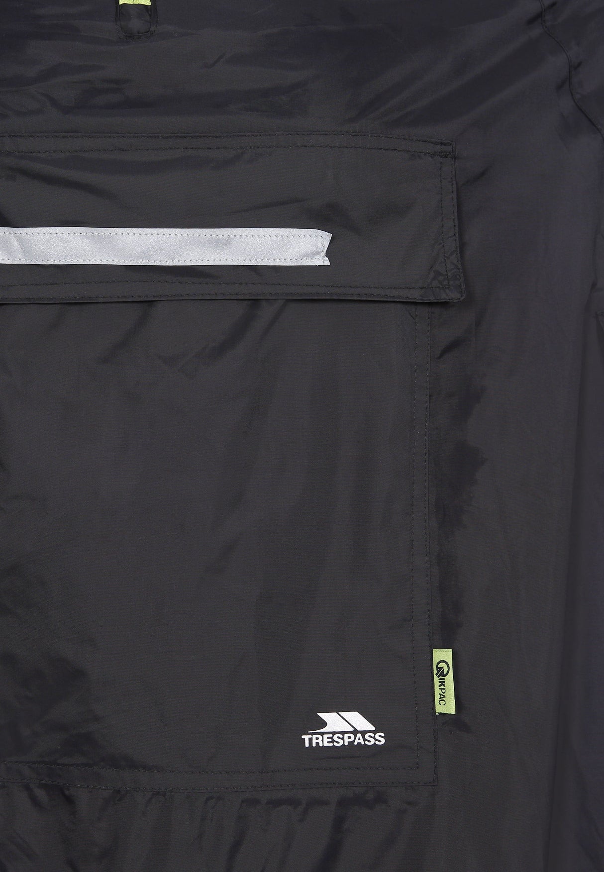Qikpac Poncho - Black - Trespass